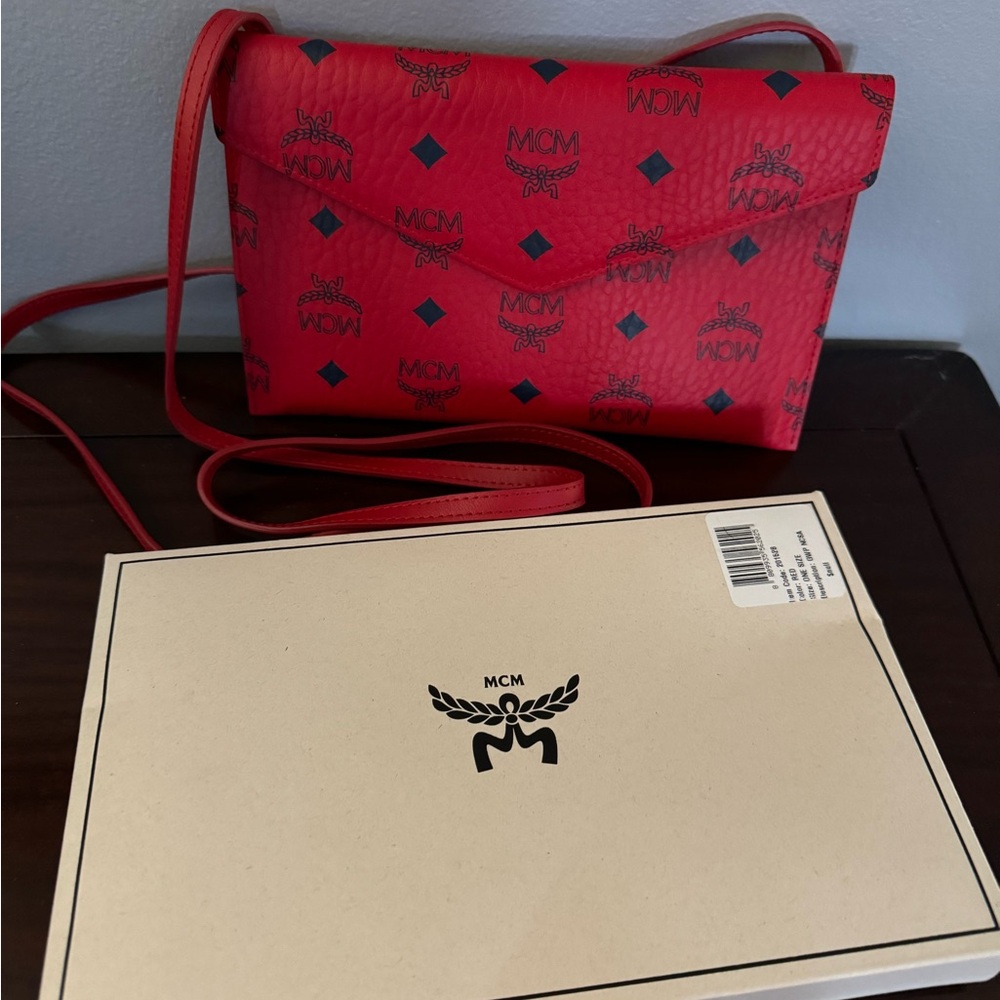 Authentic MCM wallet bag